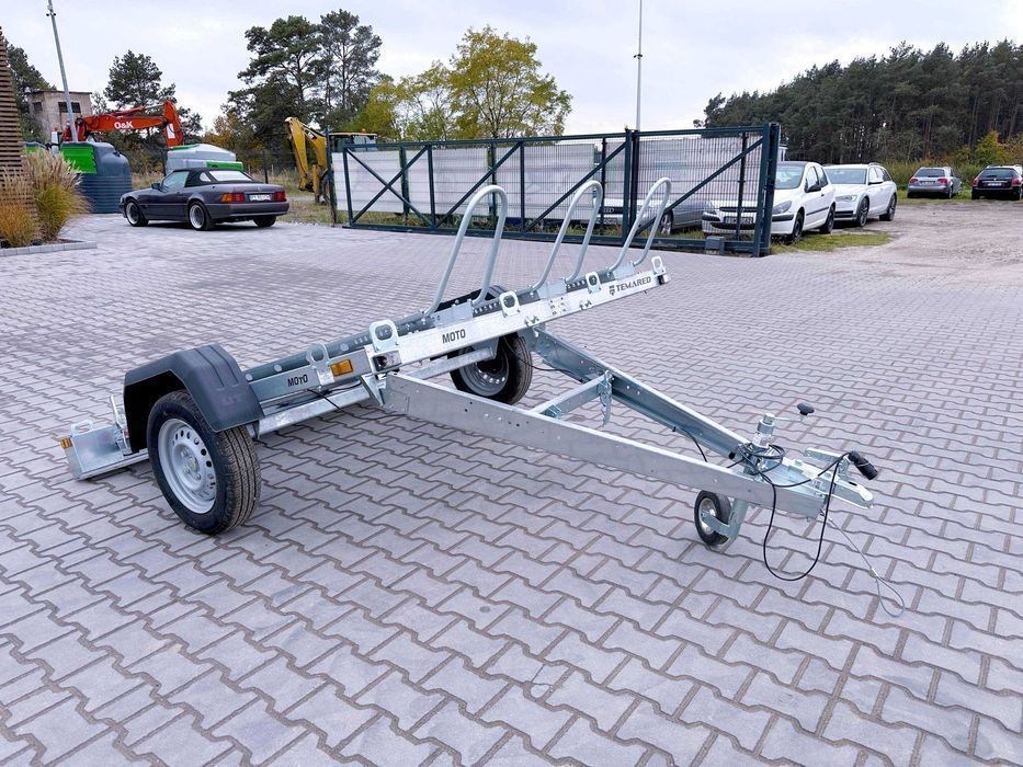 TEMARED MOTO 3 Premium DMC 750 kg na 3 motocykle bez podłogi