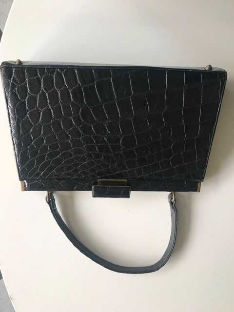 Mala vintage usada de senhora