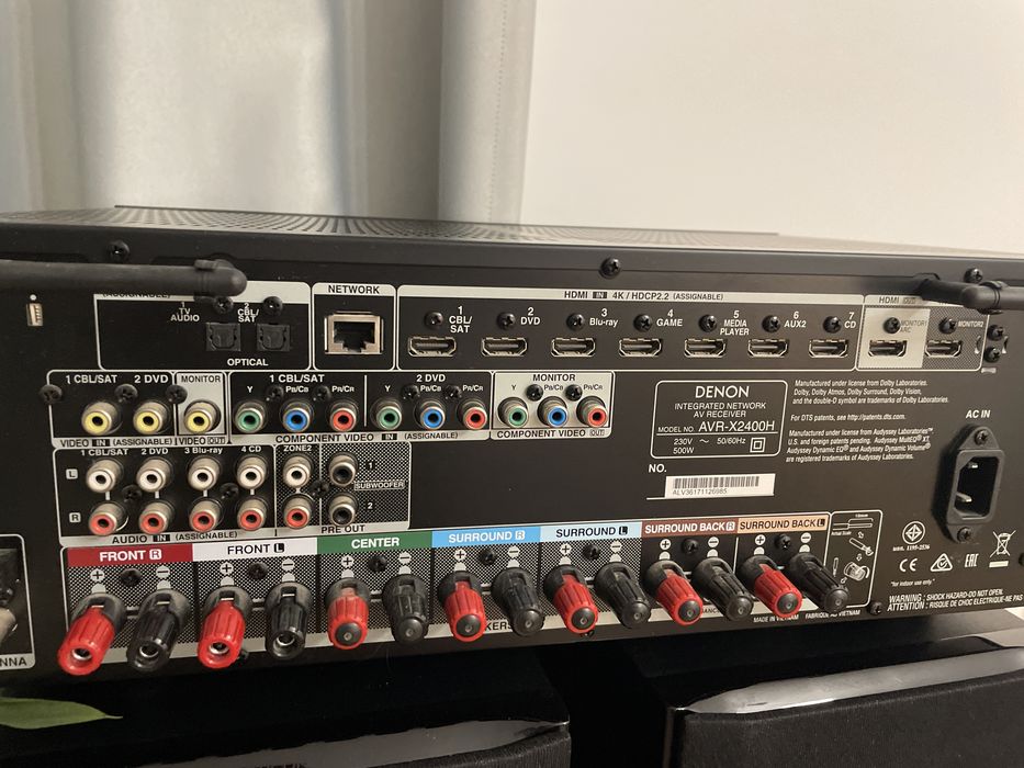 Denon AVR-X2400H – stan idealny!