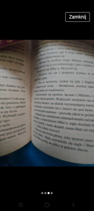 Książka romans WYSOKO NAD ZIEMIĄ 2002 rok