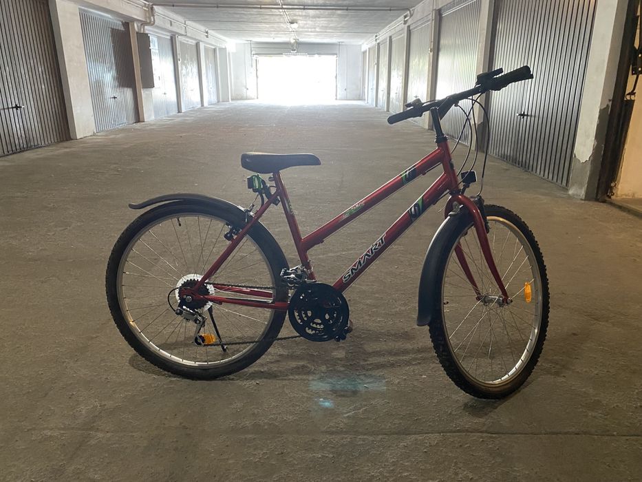 Rower smart czerwony