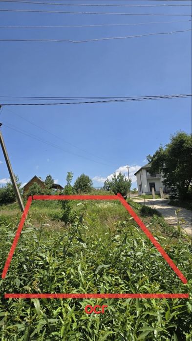Продаж ділянок в  с.Давидів вул. Річна 12 та 3.7 сотих під будівництво