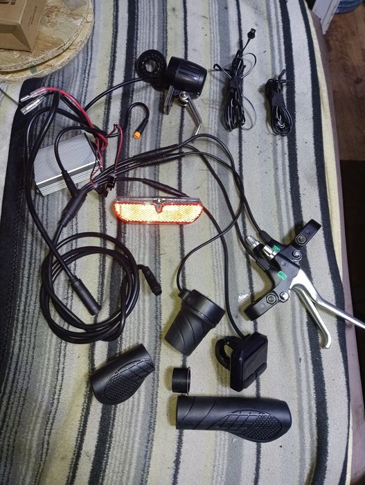 Комплектуючі на електровелосипед