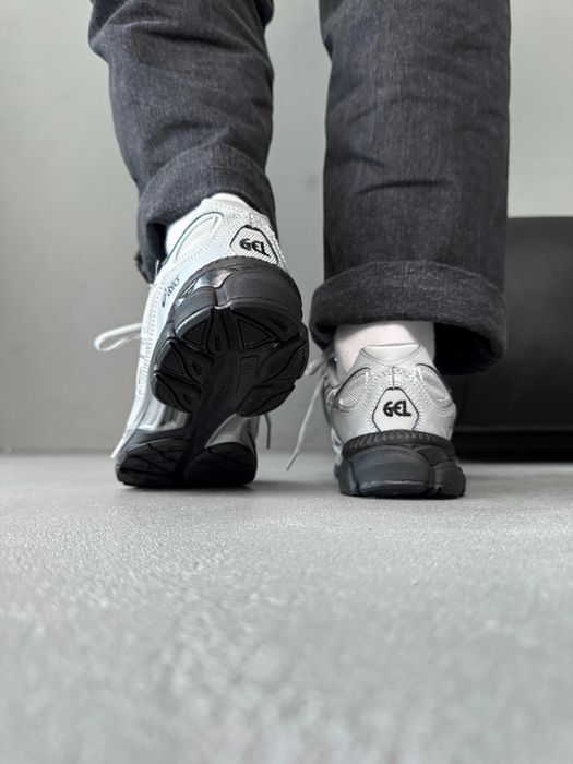 ‼️ НОВІ Кросівки Asics Gel-NYC Silver Black
