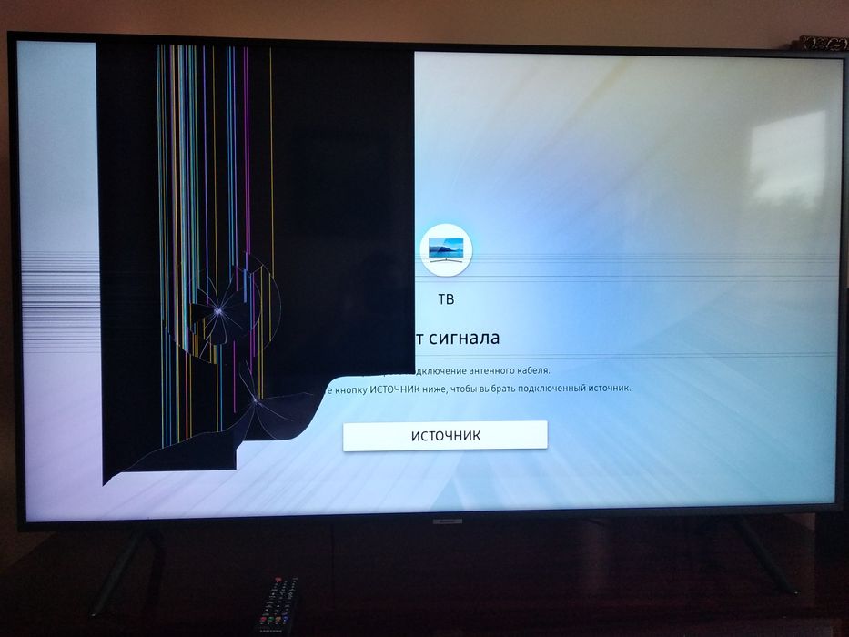 Динамики и кнопка включения ик порт SAMSUNG LED UE 55 NU 7102