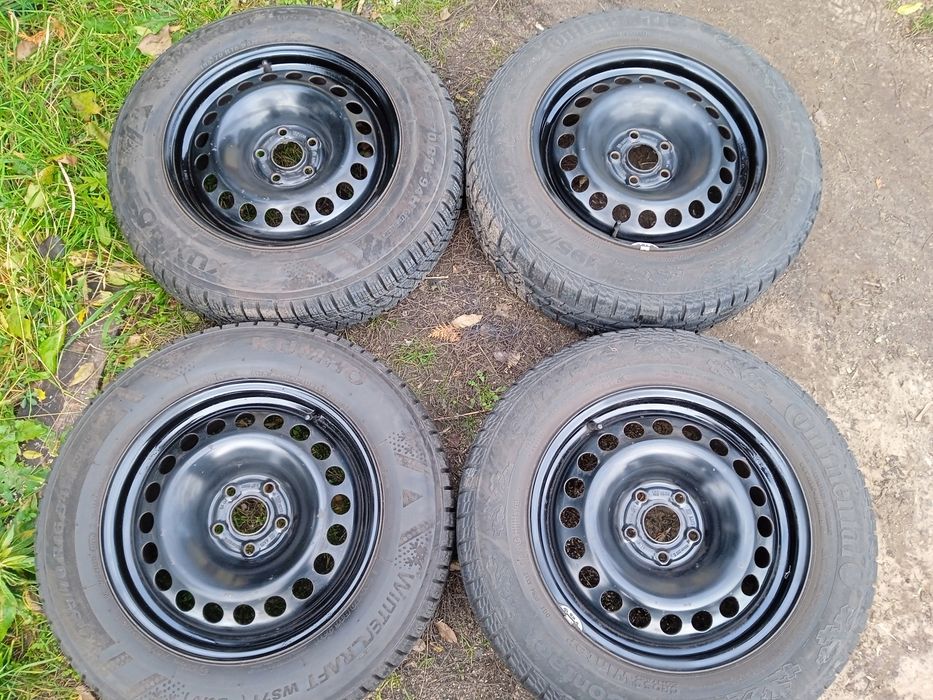 koła stalowe 5x105 chevrolet trax opel mocca x opony 195/70 16