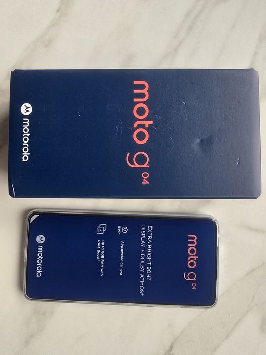 Smartfon Motorola moto g04 8/128GB 6,56" 90Hz 16Mpix Niebieski