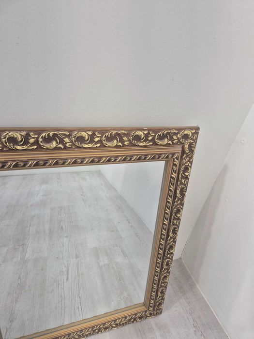 Prostokątne lustro w stylu vintage Siroco, 50x60