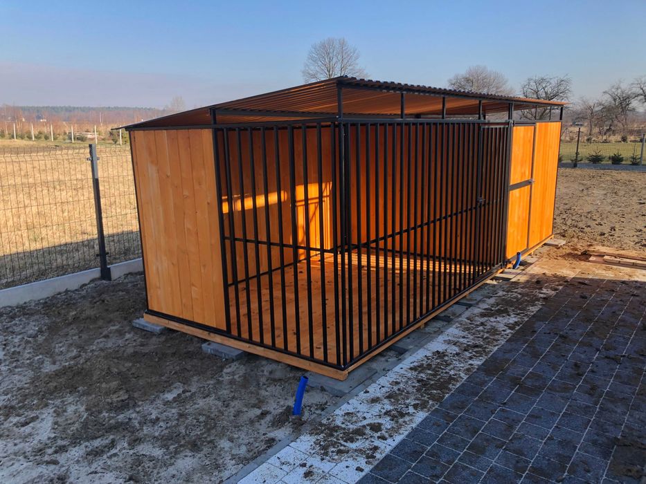 kojec dla psa, box  , wzmocniony schowki ,magazynki ,