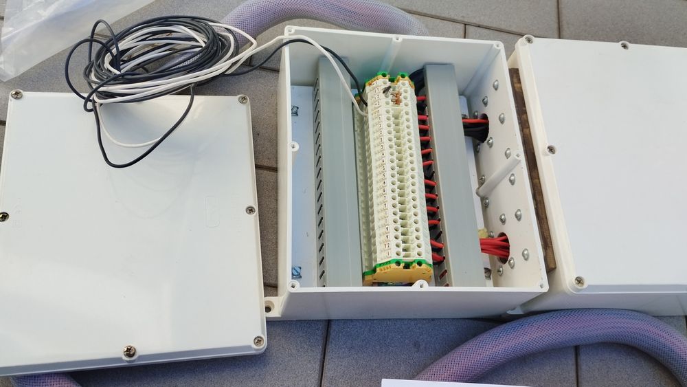 Quadro de faróis para embarcação