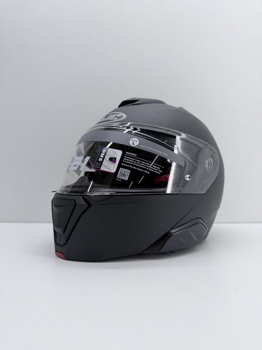 Kask szczękowy HJC i91, Semi Flat Black, blenda/pinlock, rozmiar XL