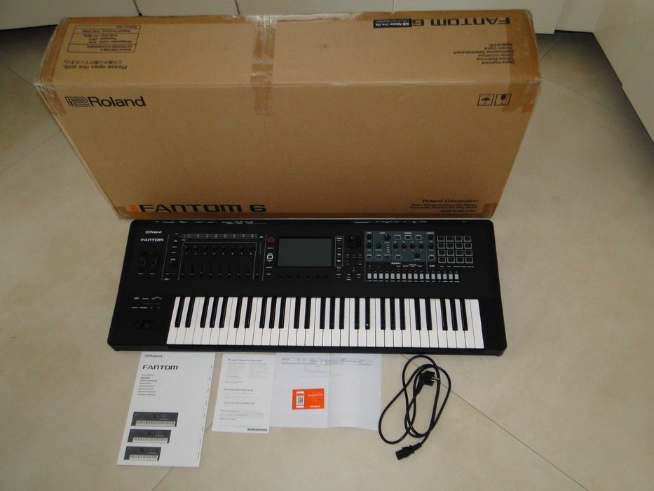 Flagowy Syntezator Workstation ROLAND FANTOM 6 EX.Jak Nowy.Mega Okazja