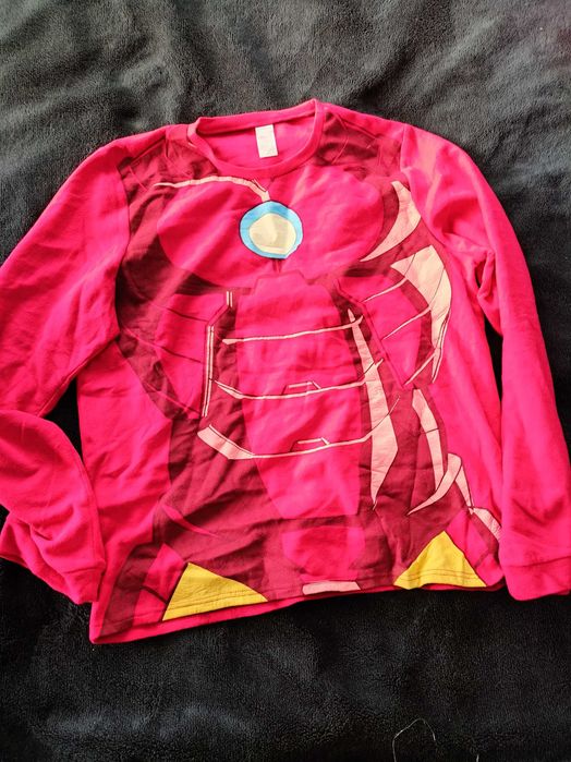 kostium strój przebranie na bal halloween iron man bluzka  XL