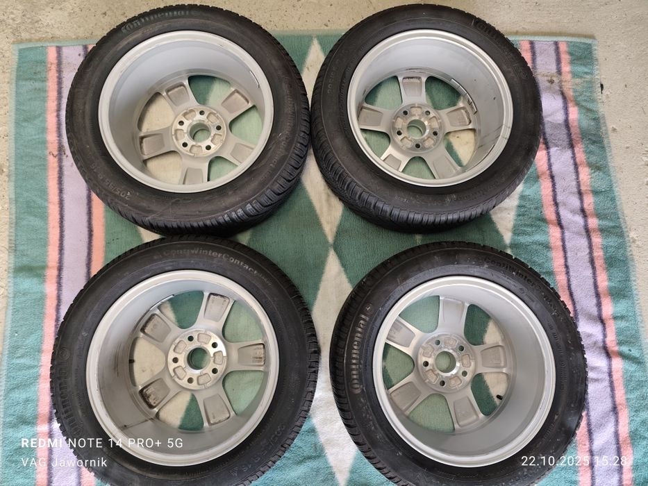 Koła Alufelgi Volkswagen Beetle R16 Sima 5x112 3C1 Continental