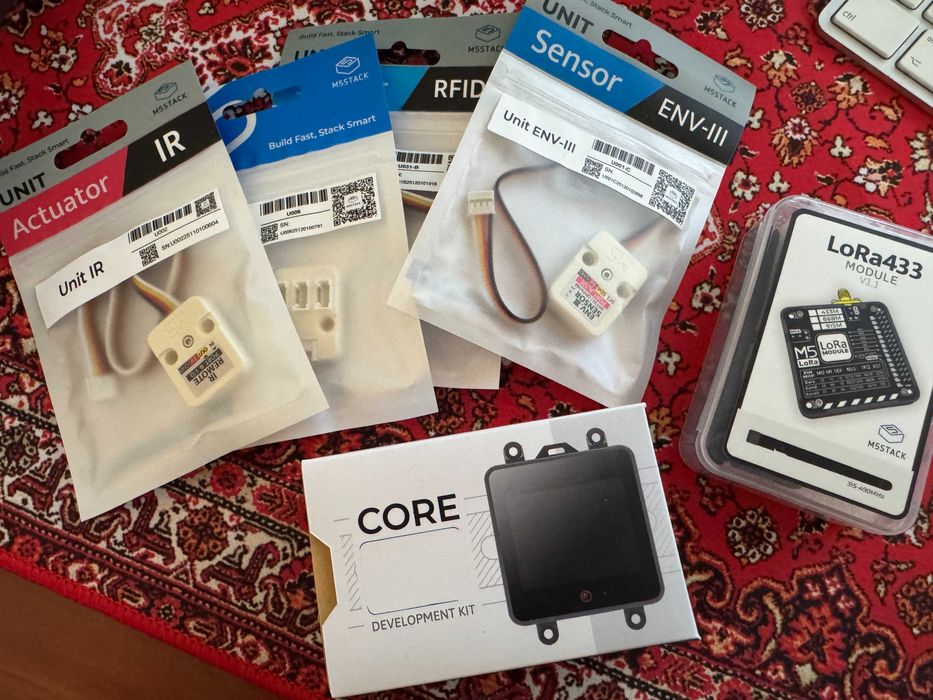 M5Stack CoreS3 Ultimate Kit — Потужний набір (LoRa, IR, RFID, ENV)