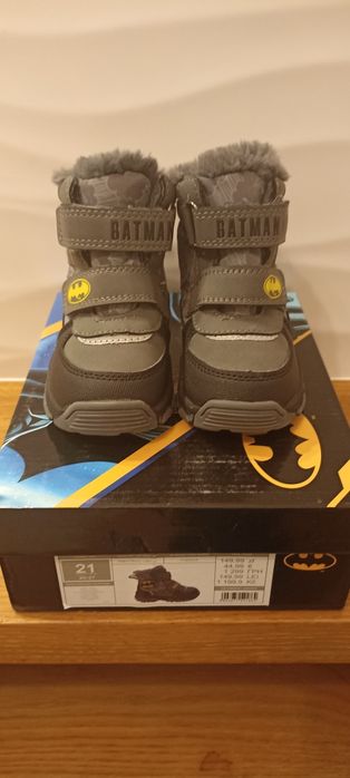 Buty zimowe,kozaki Batman