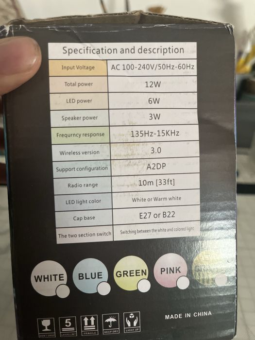 Lampada led Inteligente