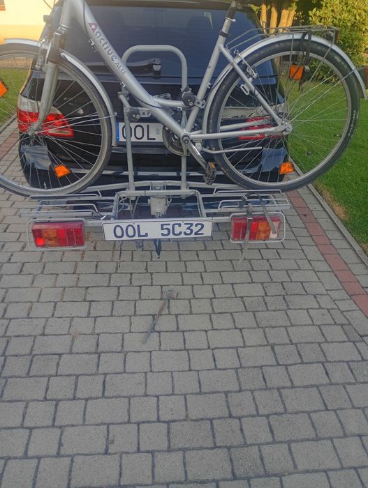 Bagażnik rowerowy na hak