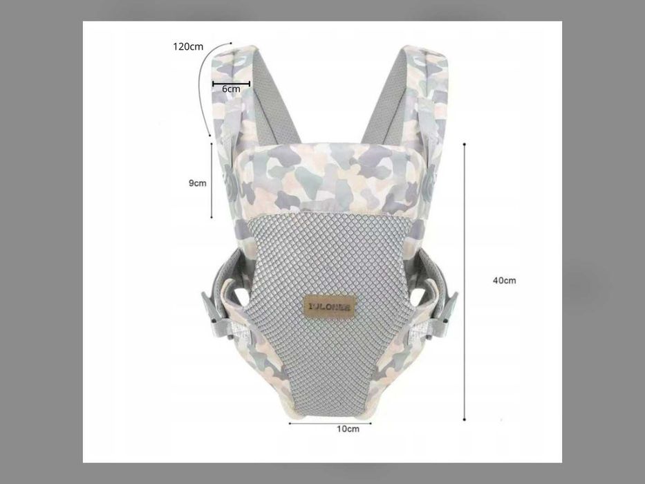Nowe Nosidełko Ergonomiczne Dla Niemowląt 4w1 Do 15 Kg Siateczka 3D