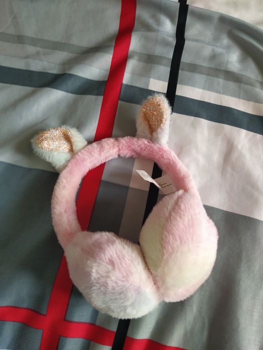 Тёплые наушники для девочки