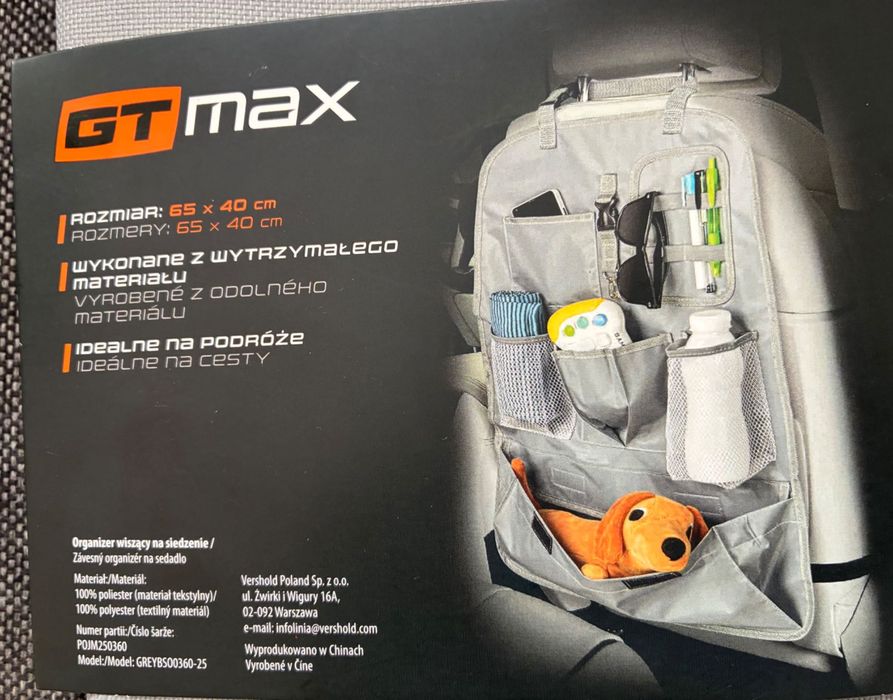 Organizer do samochodu - GT MAX - 65x40