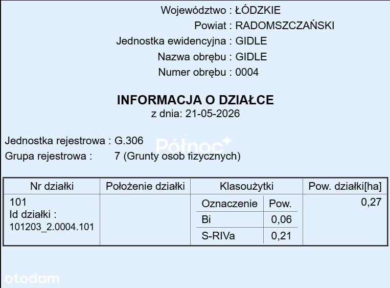 Dom do remontu na dużej działce w Gidlach