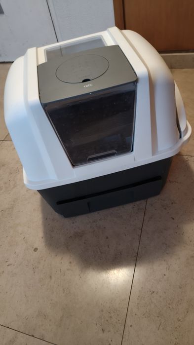 Caixa auto limpeza para gatos