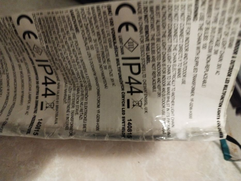 Światełka zmieniające kolor i jakość świecenia LED 100