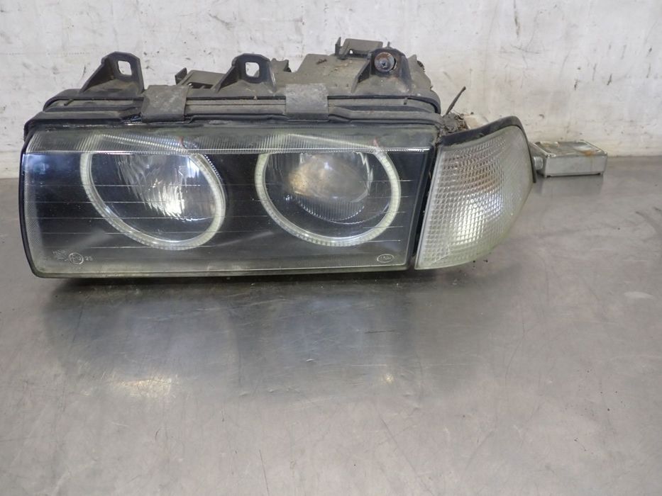 LAMPA LEWA PRZEDNIA XENON RINGI BMW E36 COUPE 2.0 M52B20