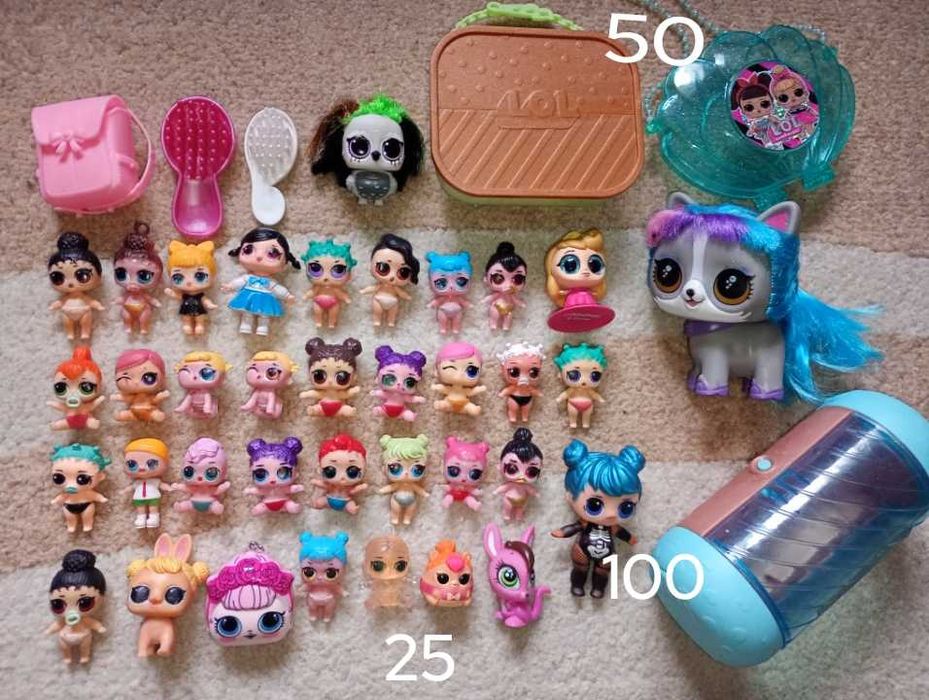 Куклы лол LOL большие и маленькие, собачки, аксессуары, lol, ляльки
