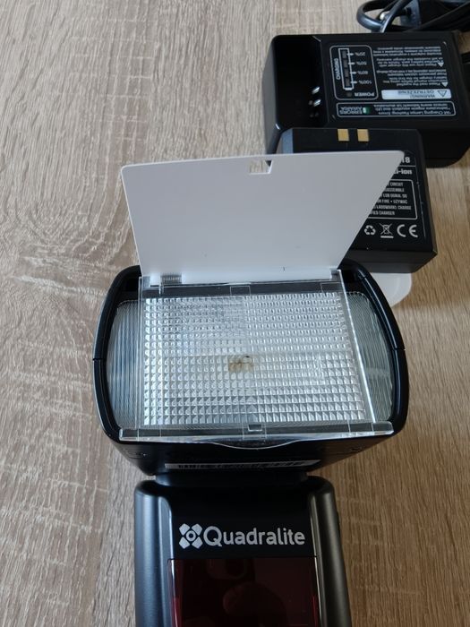 Quadralite Stroboss 60 Evo Nikon + druga bateria