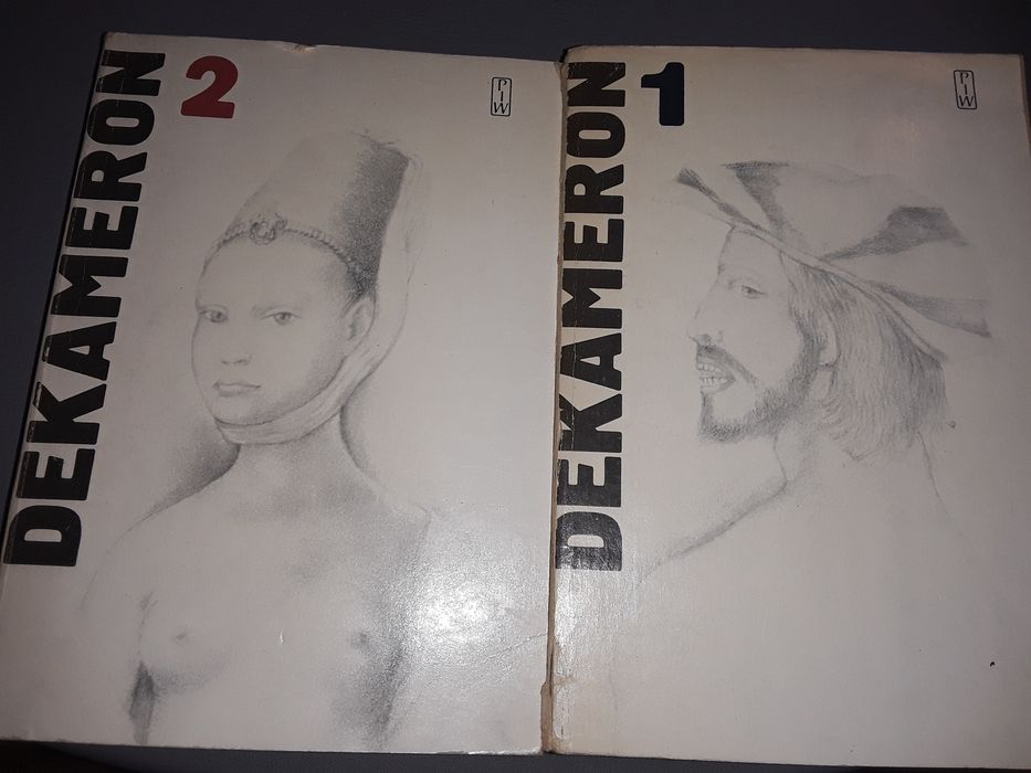 Dekameron tom pierwszy i drugi Boccaccio