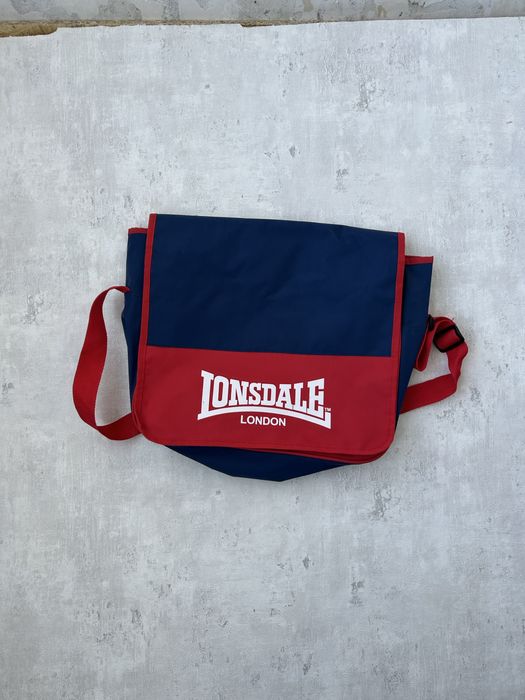 Lonsdale сумка червона