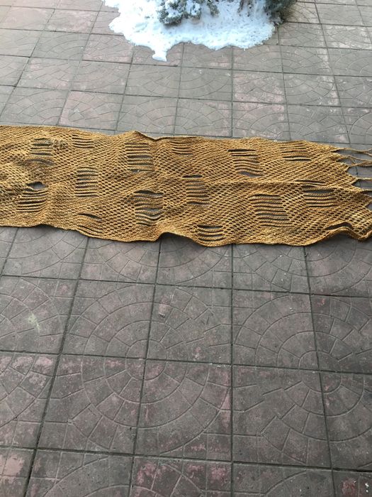 Гамак подвесной джутовый.