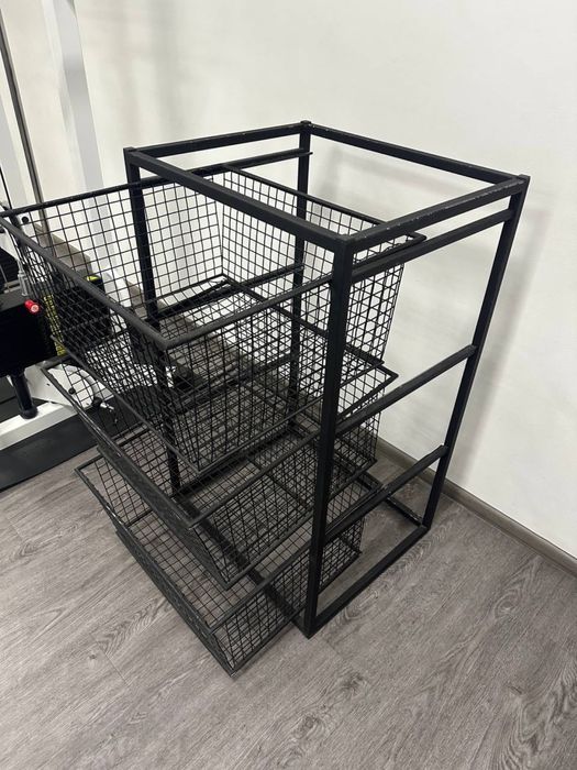 Корзина металева для речей спорт зал