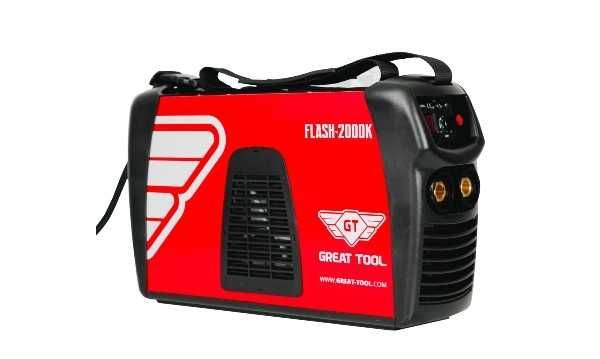Aparelho de Soldar Inverter DC Great Tool FLASH2000K