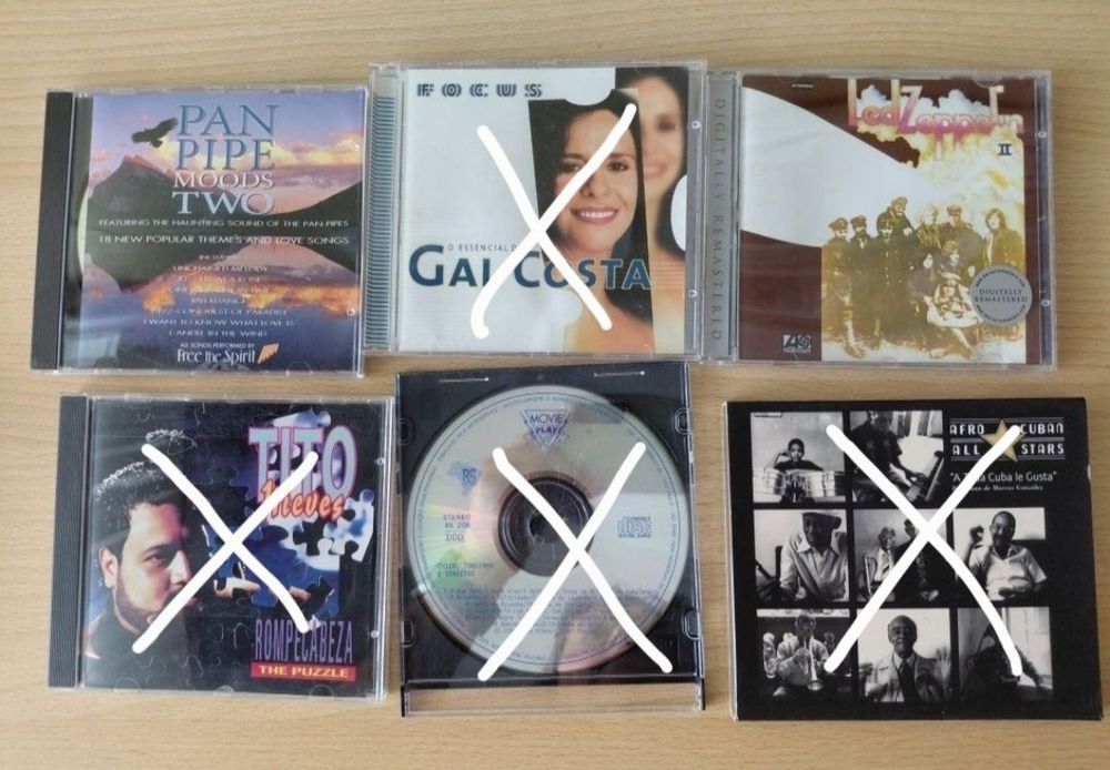 CD's de música variada
