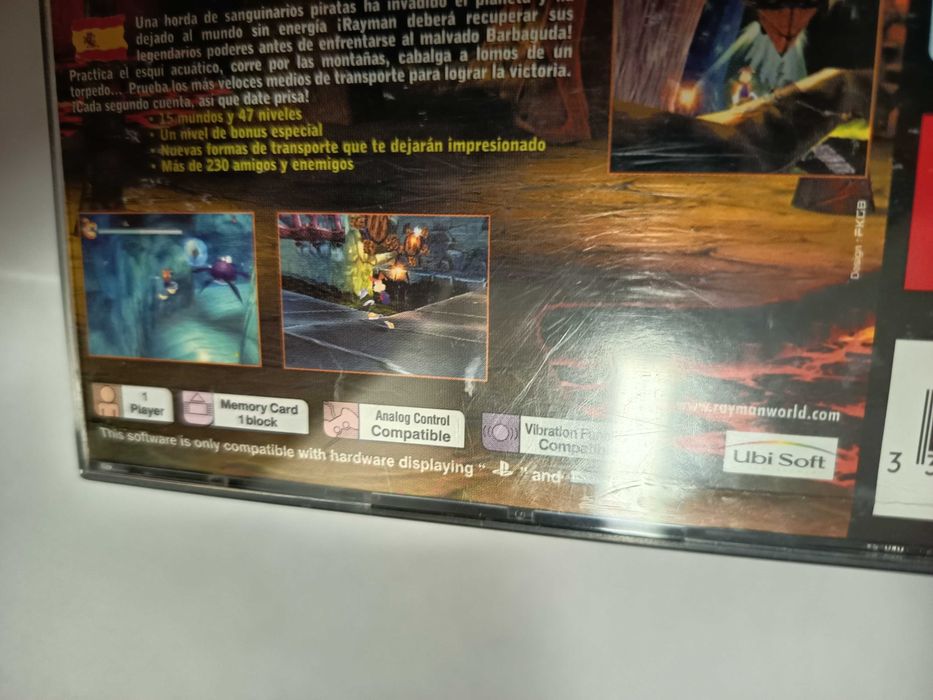 Rayman 2 PSX PS1 PlayStation 3XA komplet