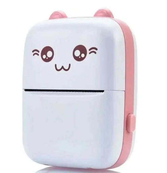 Портативний Міні принтер дитячий з папером  Бездротовий Bluetooth друк