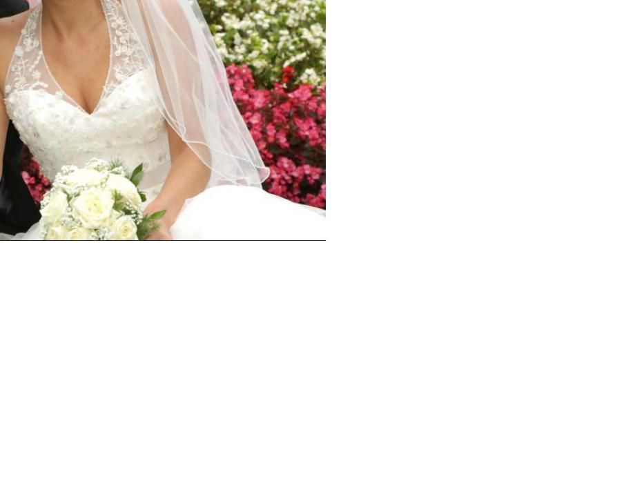 suknia ślubna (r.38) ,,księżniczka", ,,princessa"