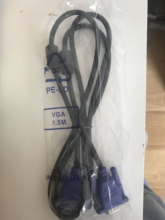 Cabo vga novo a estrear