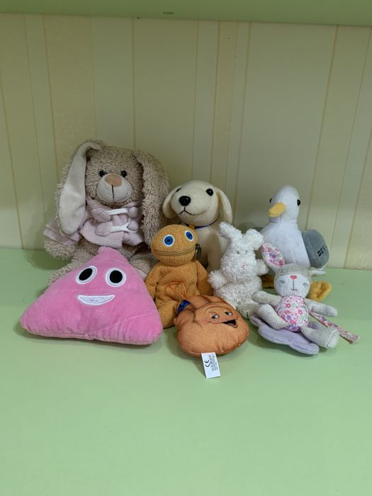 Мякі іграшки розвиваючі