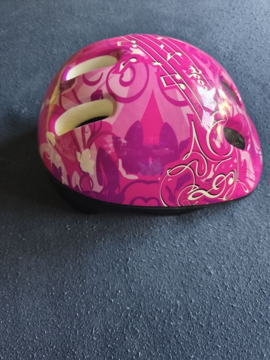 Kask dla dziewczynki na rower