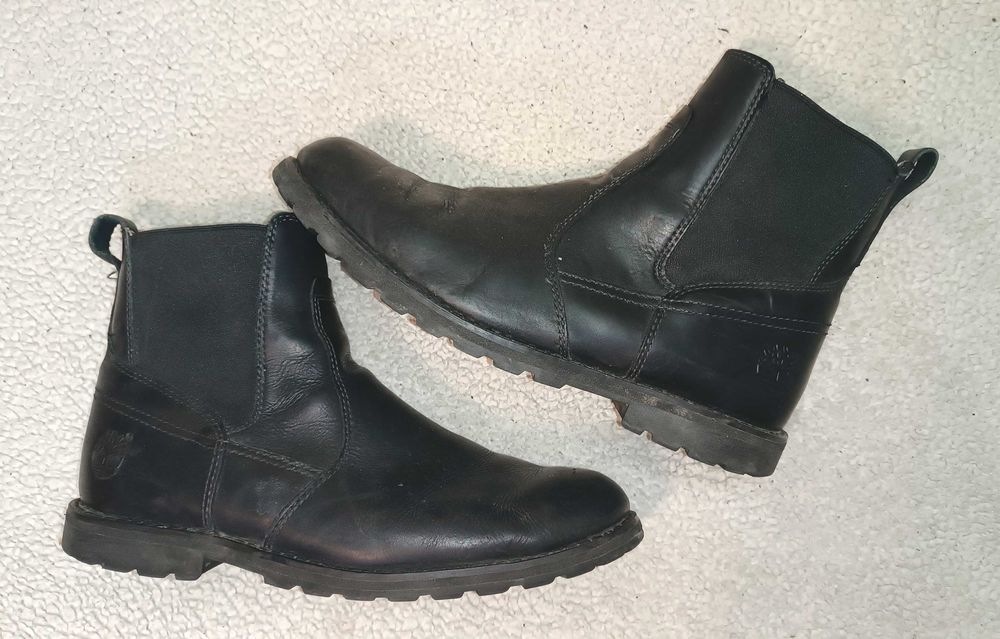 Ботинки Timberland США кожаные челси для работы 43 размер