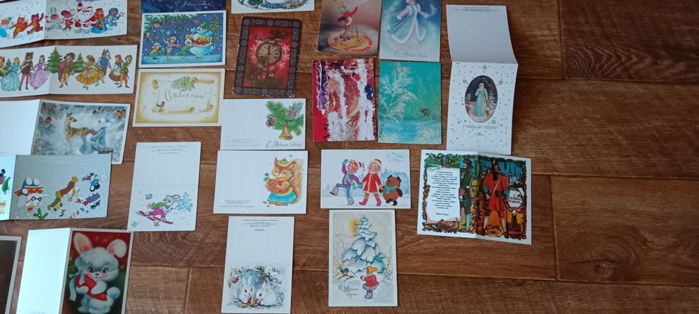 Листівки чисті З новим роком