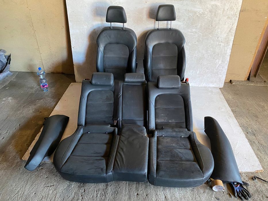 fotele tapicerka skóry kombi skoda superb ii 08-14