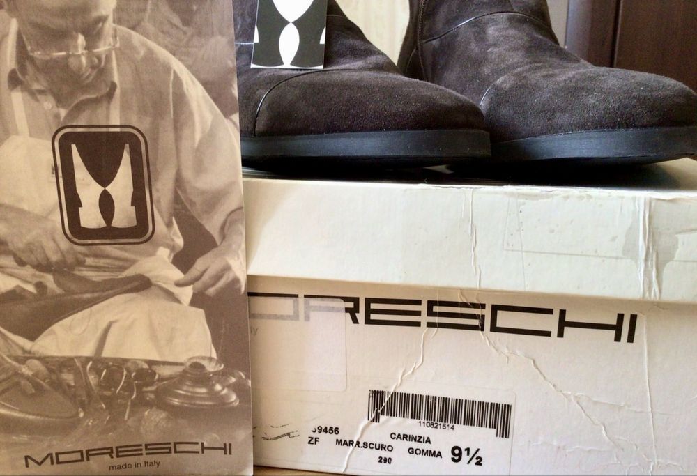 Moreschi замшевые туфли, ботинки, 43.5 (Baldinini)