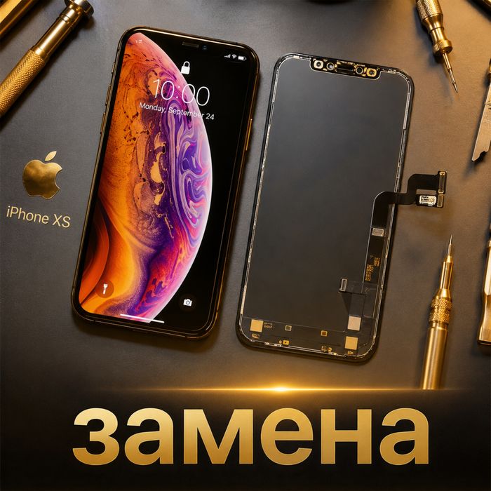 Дисплеи айфон iPhone X  Xs max Xr 11 pro 12pro экран модуль замена