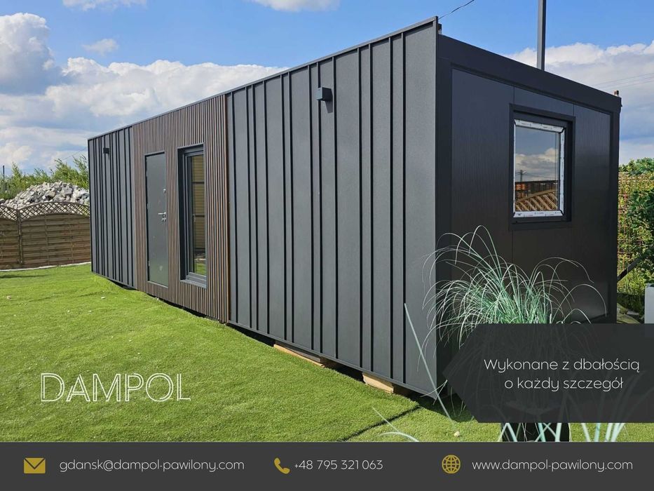 Domek 30m2/ modułowy, całoroczny, letniskowy, mobilny, biuro