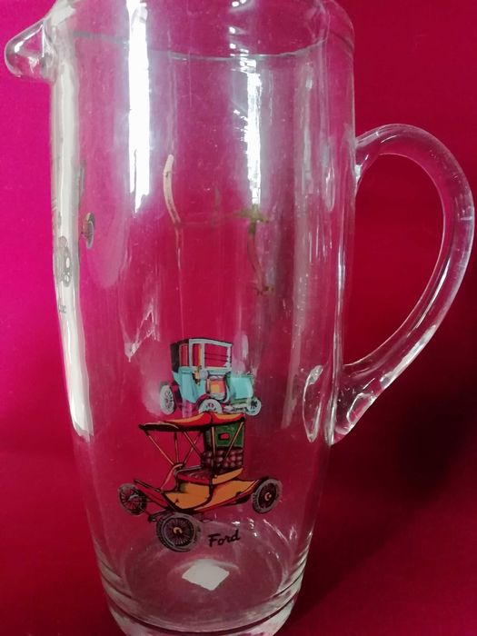 Jarros em vidro x3 - Design Português - Íconos dos anos 70